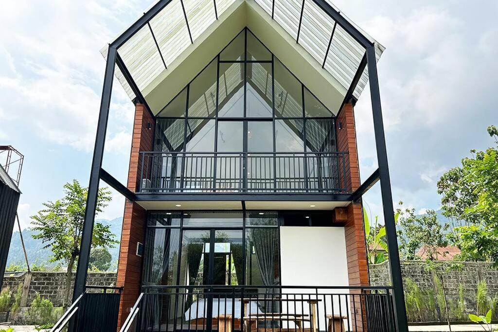 Bango Cabins Loft-2 Rooms Puncak Kültér fotó
