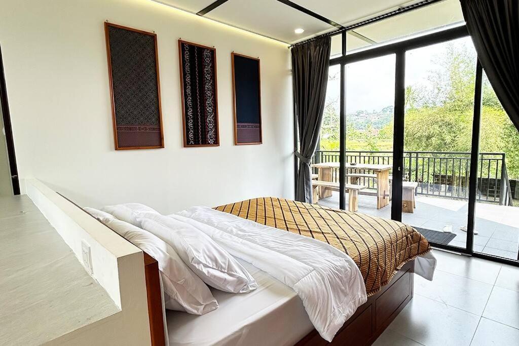 Bango Cabins Loft-2 Rooms Puncak Kültér fotó